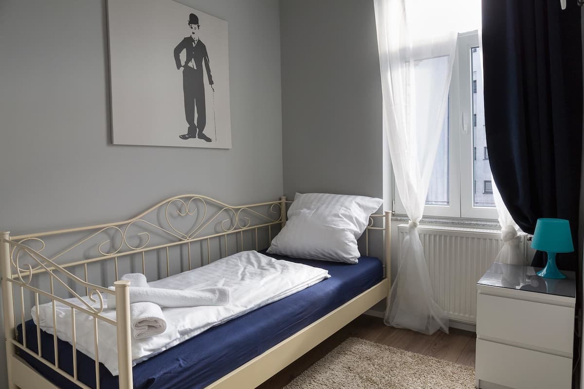1 camera, biancheria da letto ipoallergenica, insonorizzazione