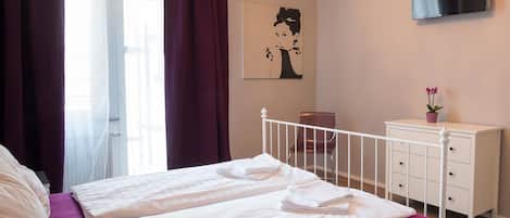 1 chambre, literie hypoallergénique, chambres insonorisées