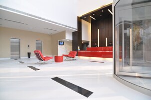 Zona de estar del vestíbulo