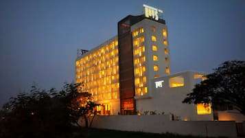 Front of property - evening/night