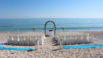 Área de bodas al aire libre