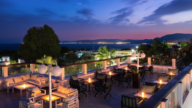 Terrace/patio - Eagles Nest Hotel (Rhodes)