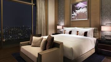 Fairmont, Signature-Suite, 2 Schlafzimmer | 1 Schlafzimmer, hochwertige Bettwaren, Minibar, Zimmersafe