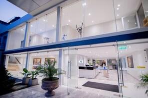 Fachada de la propiedad