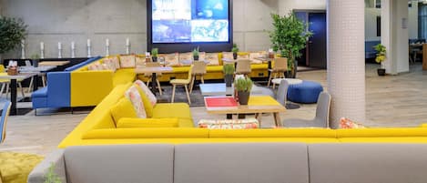 Breakfast, lunch served; Mediterranean cuisine, al fresco dining