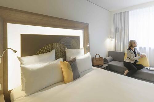 Premium bedding, pillow-top beds, in-room safe, desk
