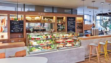 Breakfast, lunch, dinner served; Mediterranean cuisine, alfresco dining