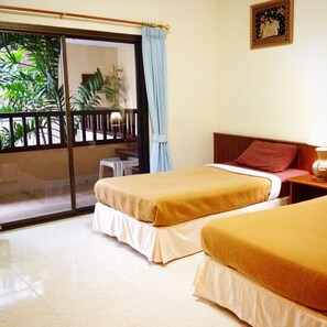 In-room safe, blackout curtains, iron/ironing board, rollaway beds