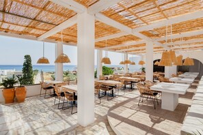 Outdoor dining - Belmare Hotel (Rhodes)