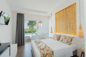 Premium bedding, in-room safe, individually furnished - Belmare Hotel (Rhodes)