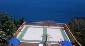 Uitzicht vanuit accommodatie