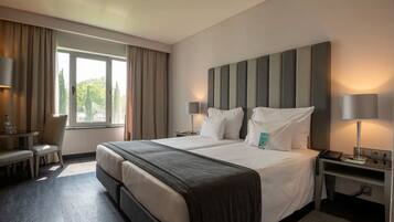 Minibar, in-room safe, desk, blackout drapes