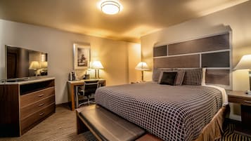 Economy kamer, 1 kingsize bed | Kameruitzicht