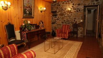 Siddeområde i lobbyen