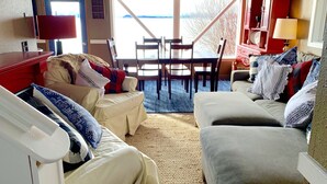Apartment, 2 Bedrooms | Living room - Ocean House Inn & Condos (Homer)