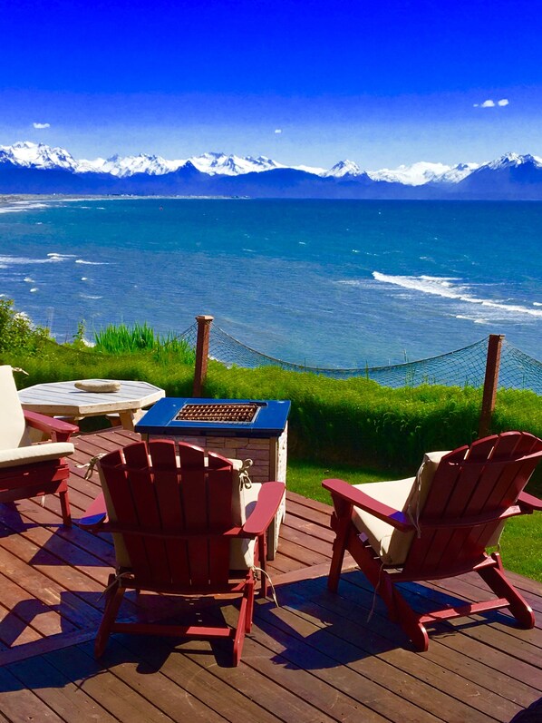 Sun deck - Ocean House Inn & Condos (Homer)