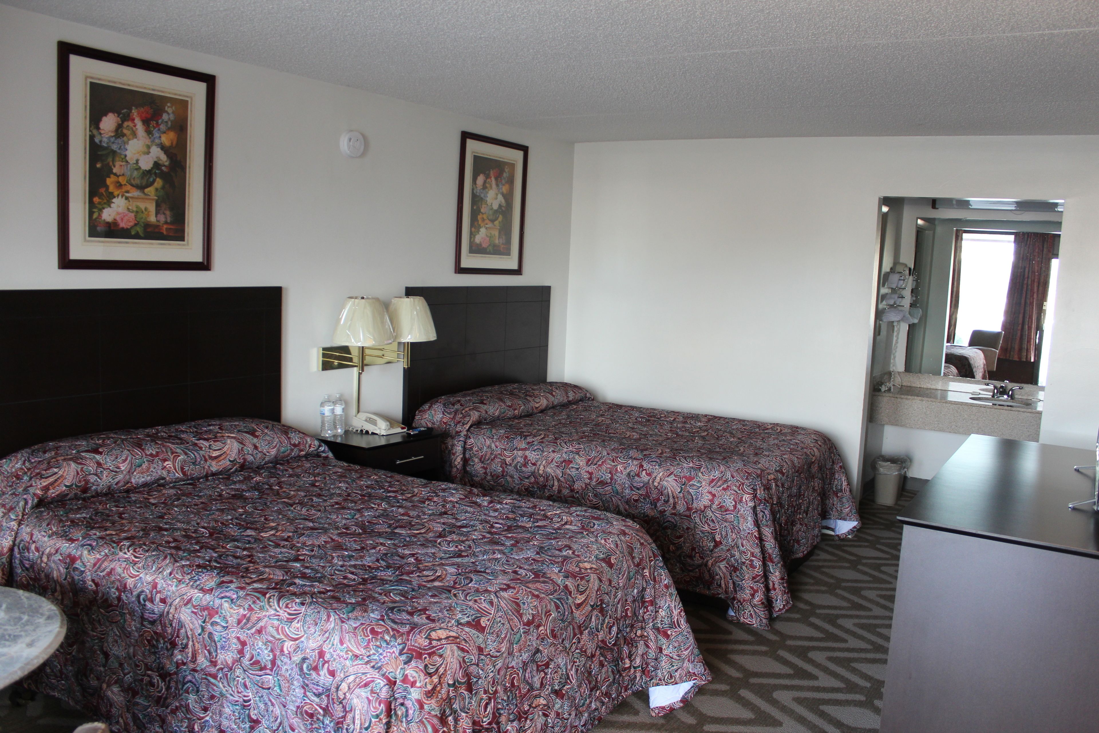 Double Room, 2 Double Beds, Non Smoking | Desk, soundproofing, free WiFi, bed sheets