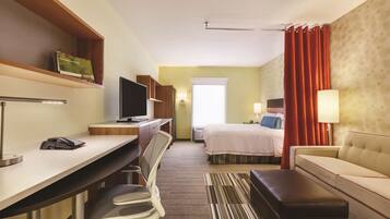 In-room safe, desk, iron/ironing board, free cribs/infant beds