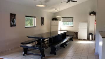 Chalet, Multiple Bedrooms (pillows and duvets provided - bed linens and towels NOT provided) | In-room dining