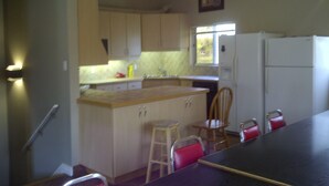 Chalet, Multiple Bedrooms (pillows and duvets provided - bed linens and towels NOT provided) | Private kitchen
