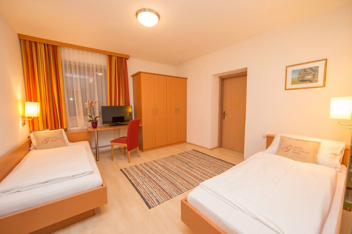 1 bedroom, down duvets, in-room safe, desk