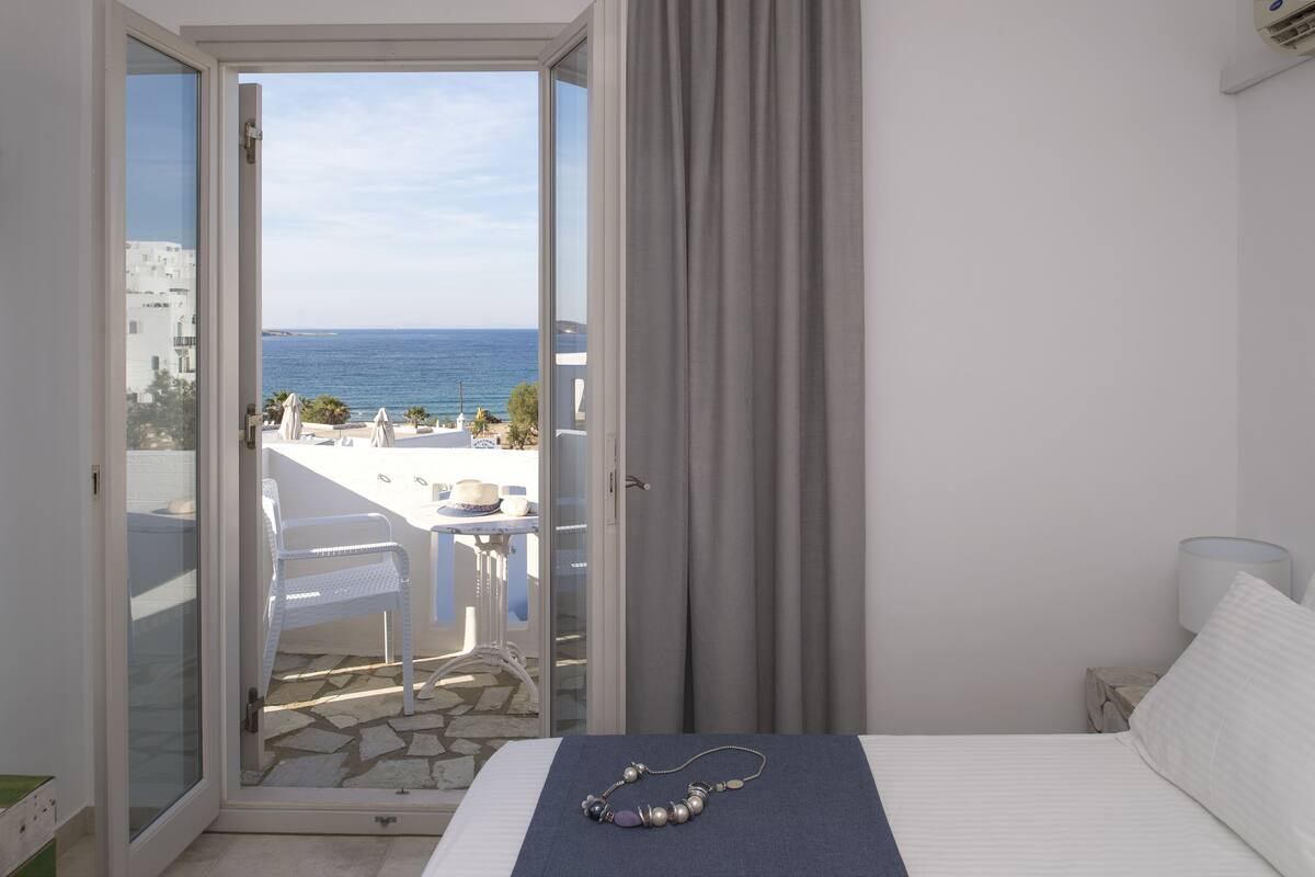 family suite, 2 bedrooms, balcony, sea view | view from room