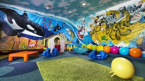 Aire de jeu intérieure pour enfants