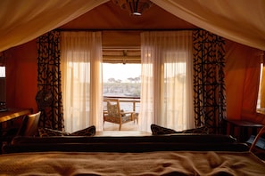 View from room - Savute Elephant Lodge, A Belmond Safari, Belmond (Chobe National Park)