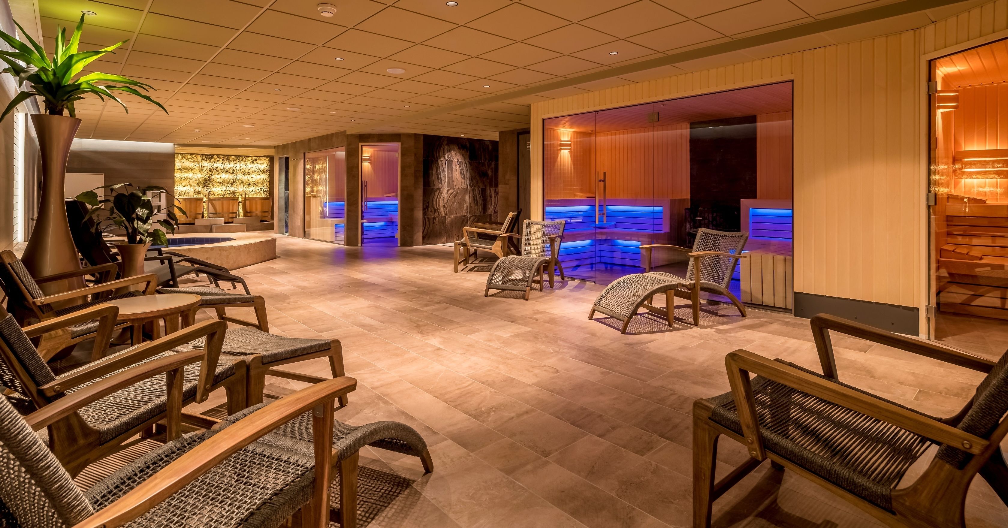 sauna, steam room, turkish bath/hammam, body treatments, hydrotherapy