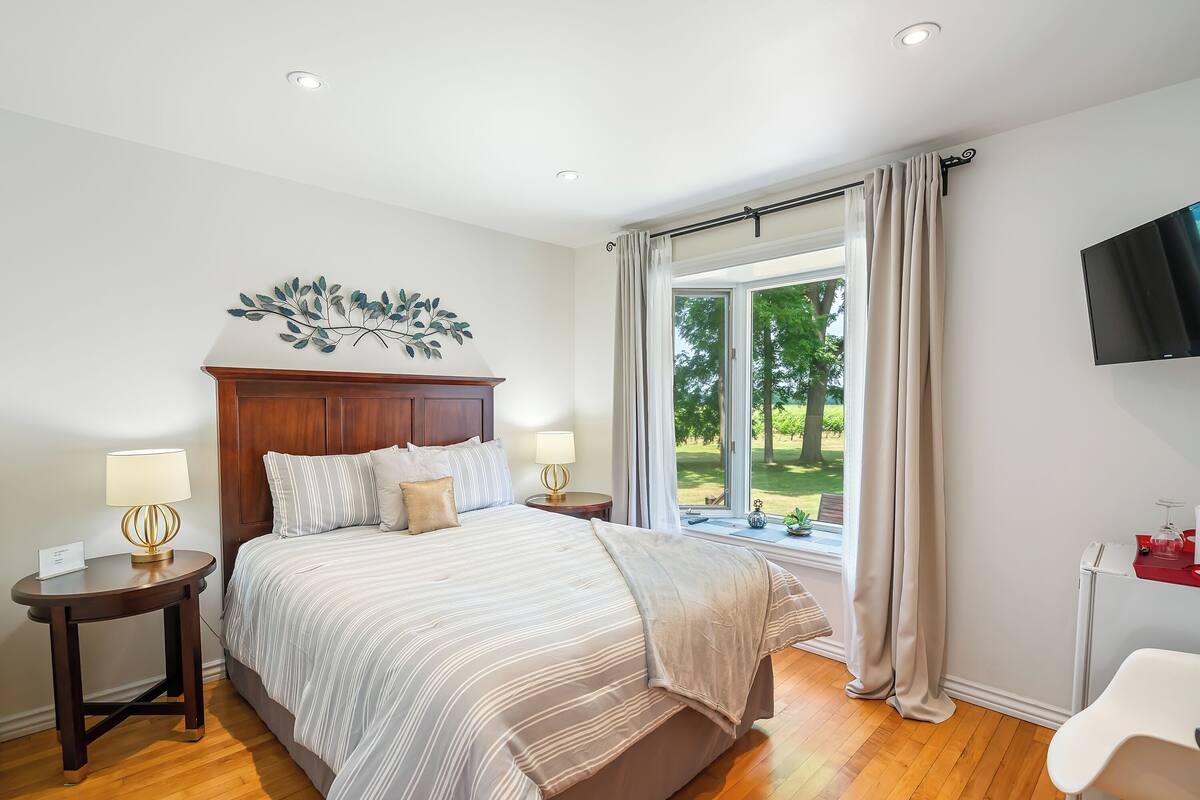 Chestnut Room Queen Bed | Free WiFi, bed sheets