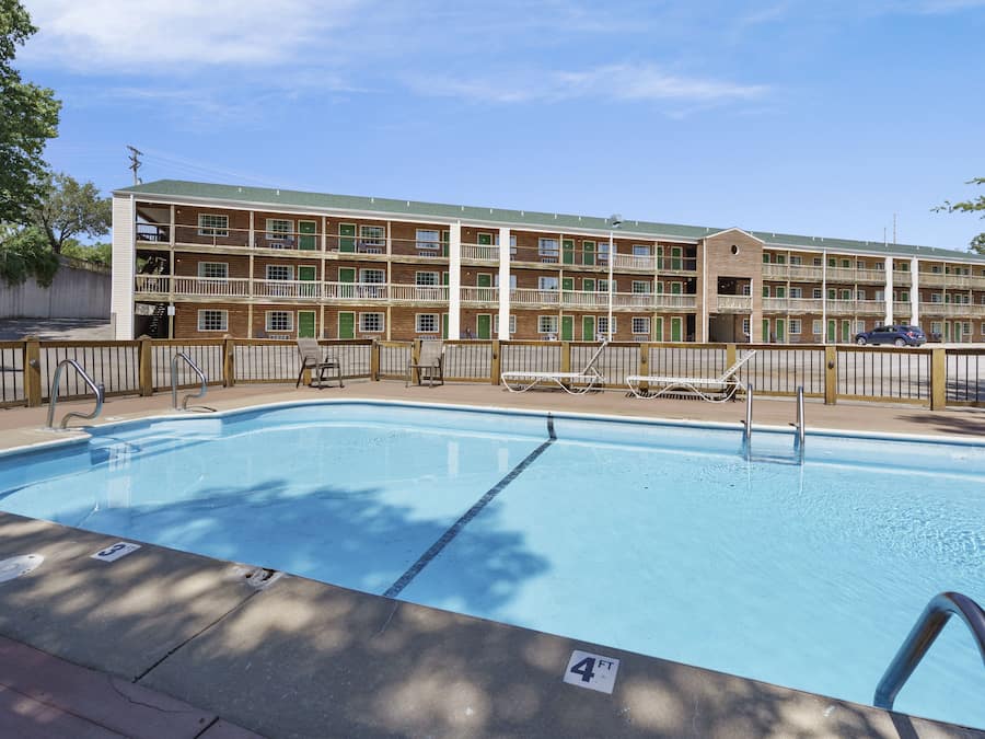 Seasonal outdoor pool