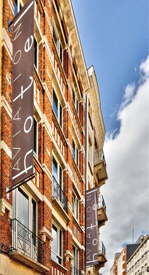 Overnatningsstedets facade