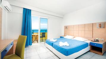 In-room safe, desk, blackout curtains, bed sheets