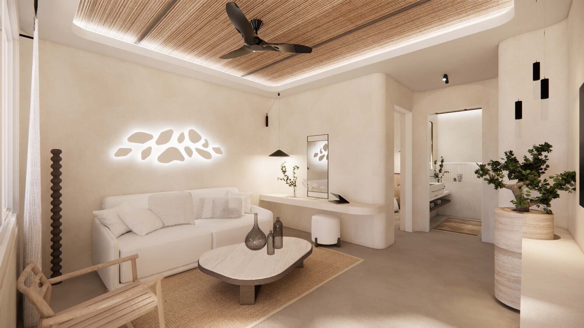 Artículos del minibar gratis y caja de seguridad en la habitación 