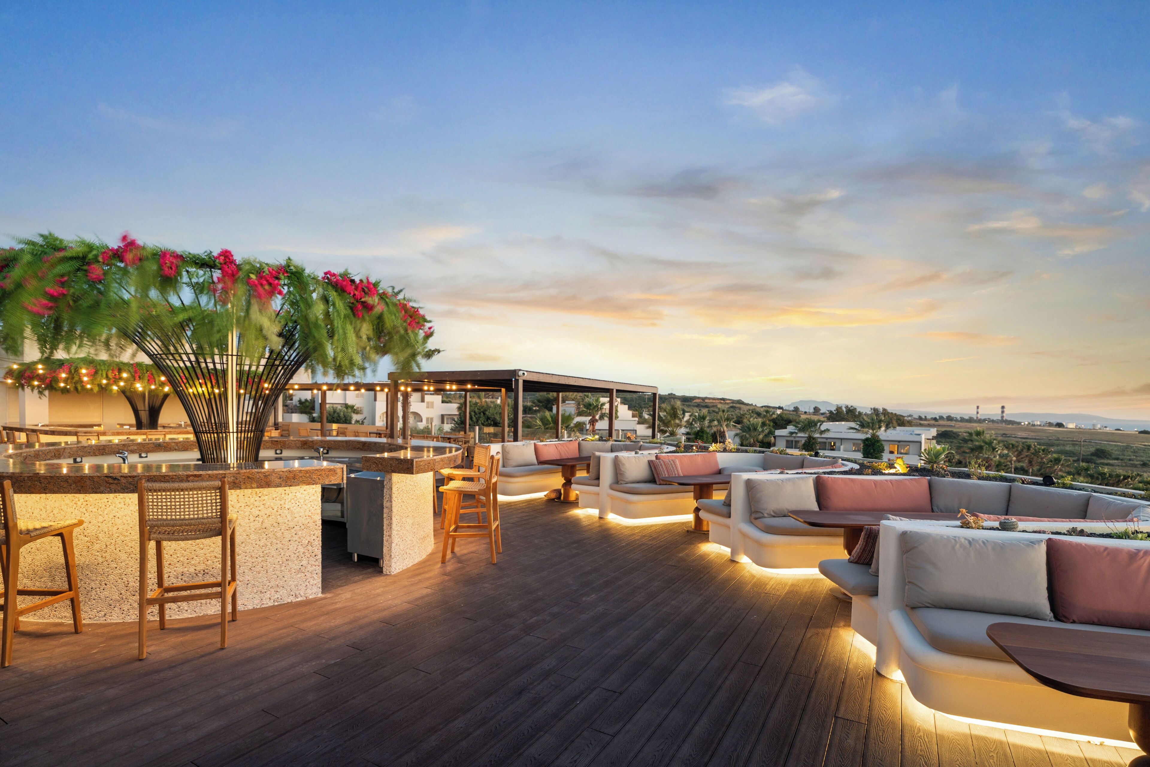 Terraza en la azotea