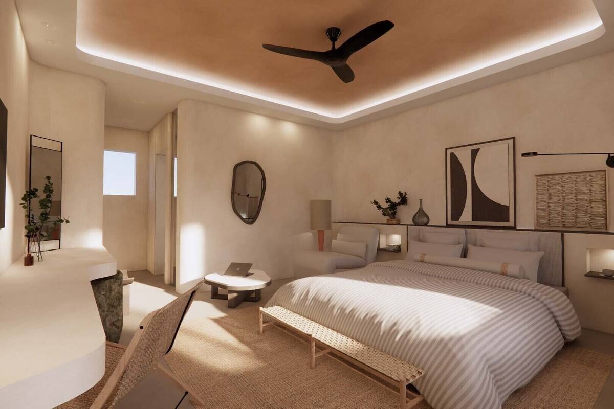 Free minibar items, in-room safe, desk, soundproofing