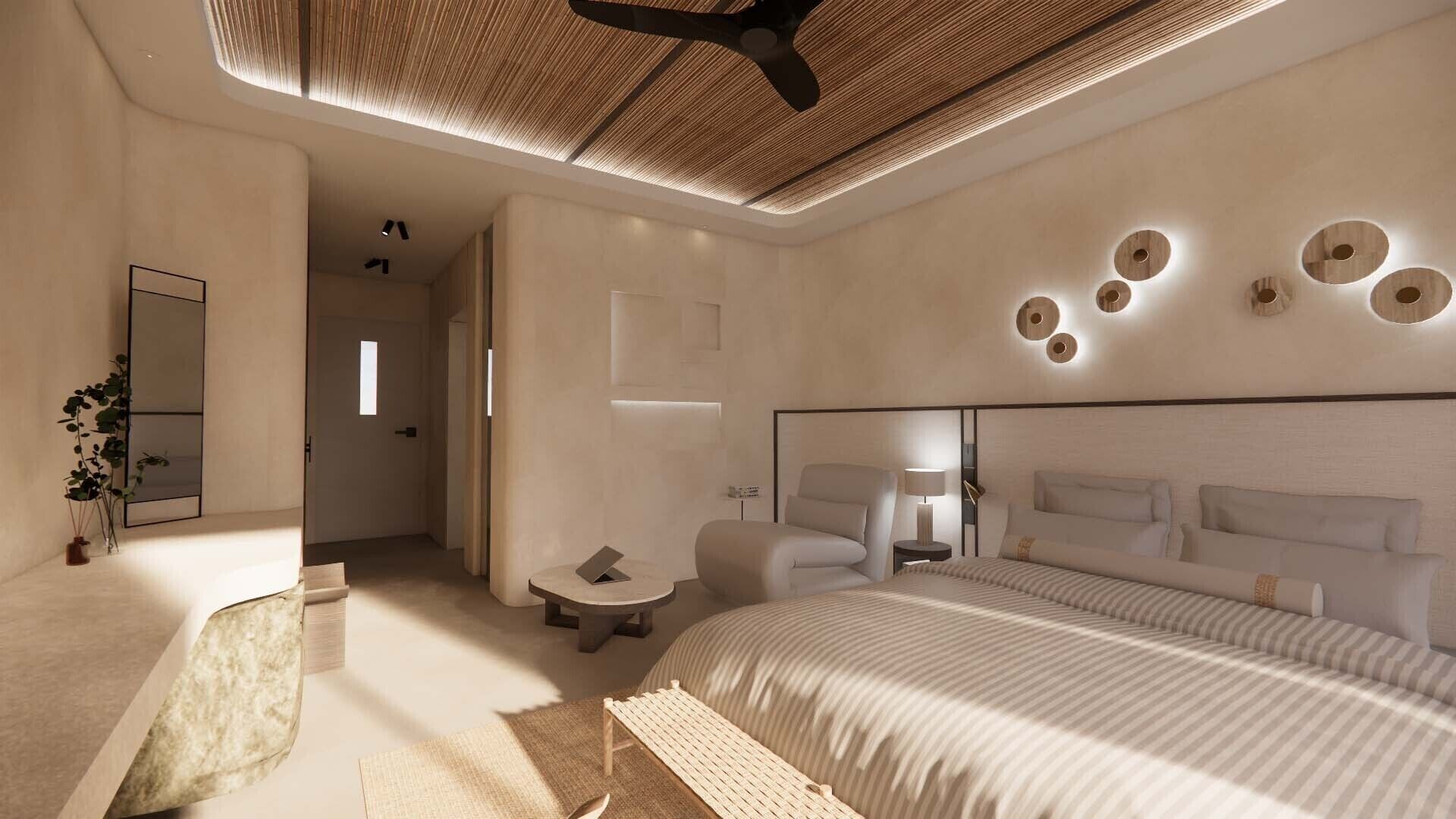 Artículos del minibar gratis y caja de seguridad en la habitación 