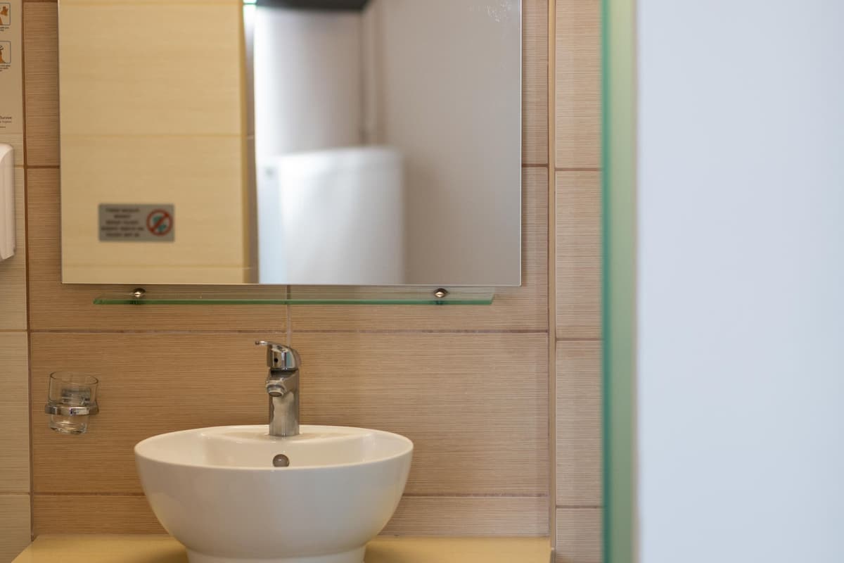 standard room, sea view | bathroom | shower, free toiletries, hair dryer, slippers