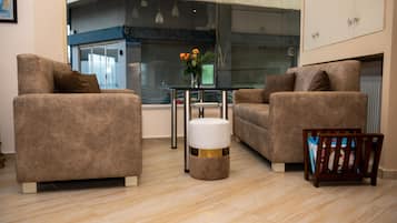 Sala de estar en el lobby