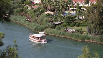 Vue depuis l’hébergement