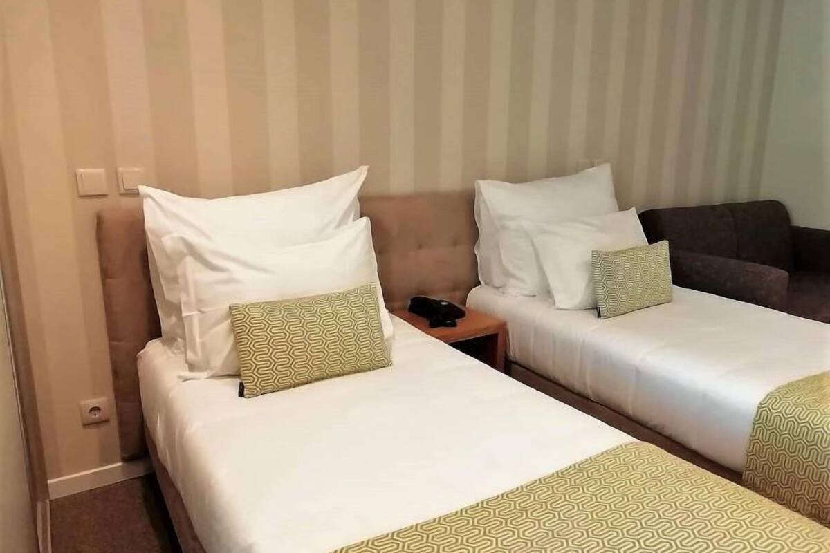 superior twin room, balcony | blackout curtains, free wifi, bed sheets