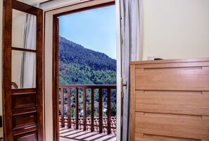 Blick vom Balkon