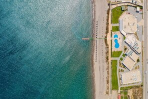 On the beach, beach volleyball - Royal Bay (Kos)