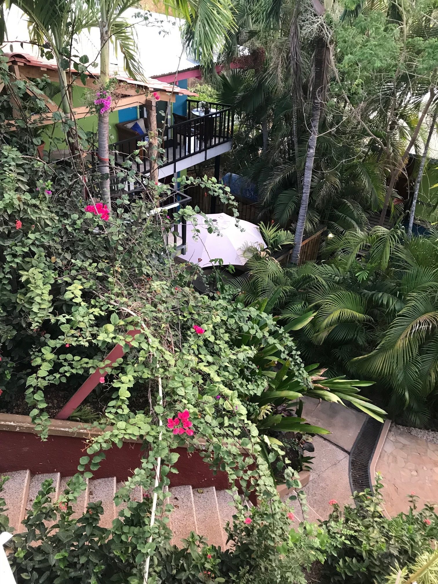 twin room, 1 bedroom, pool view | view from room