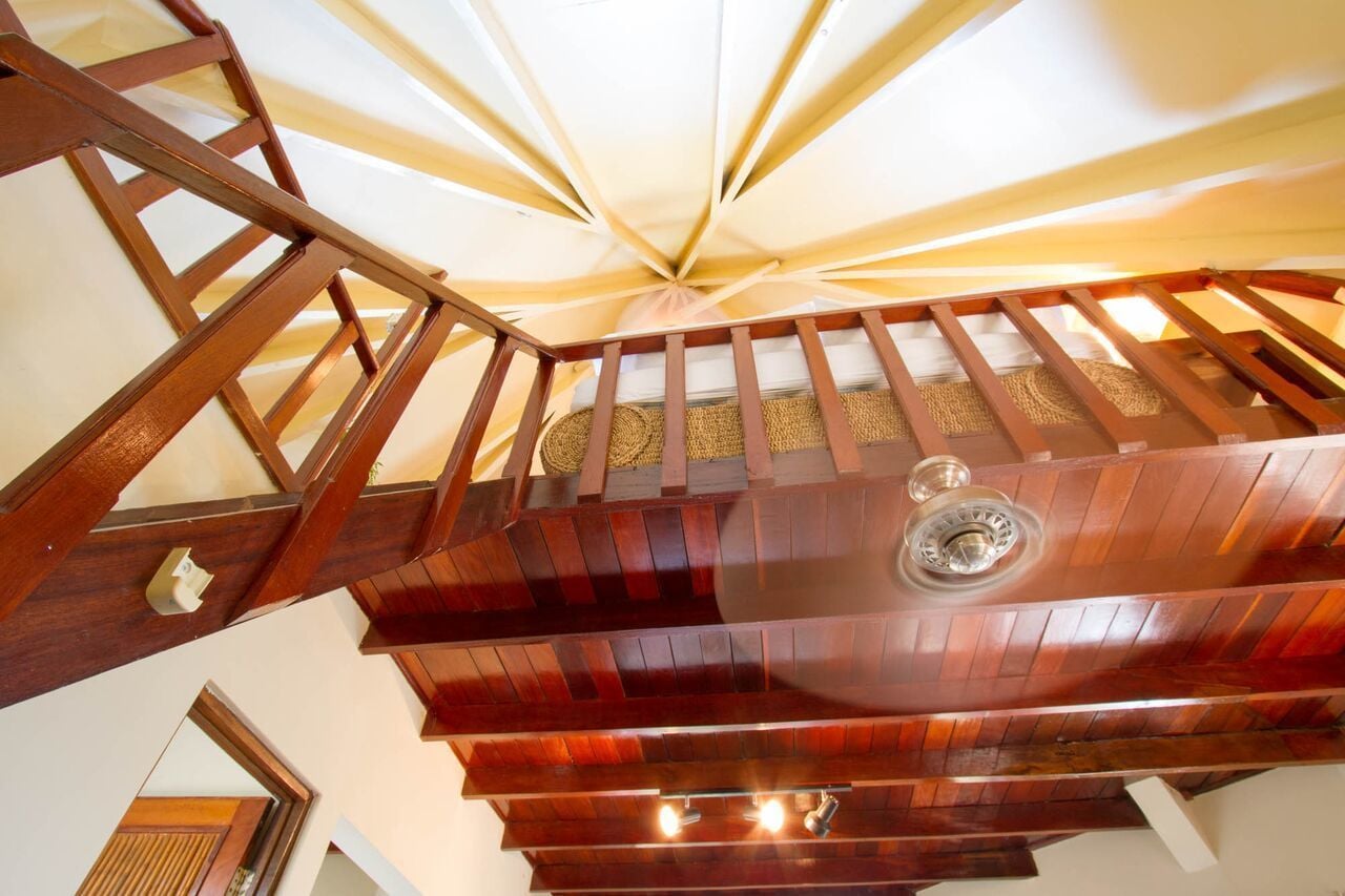 bungalow, 1 bedroom, ocean view | living area | 30-inch lcd tv with digital channels