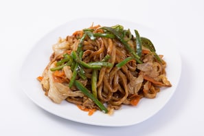 Morgenmadsbuffet hver dag (1200 JPY pr. person)