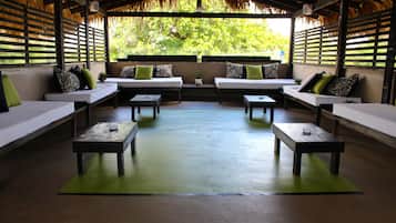 Sala de estar en el lobby