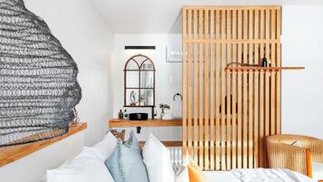 Waterfront Ground Floor Room | Minibar, individually decorated, individually furnished