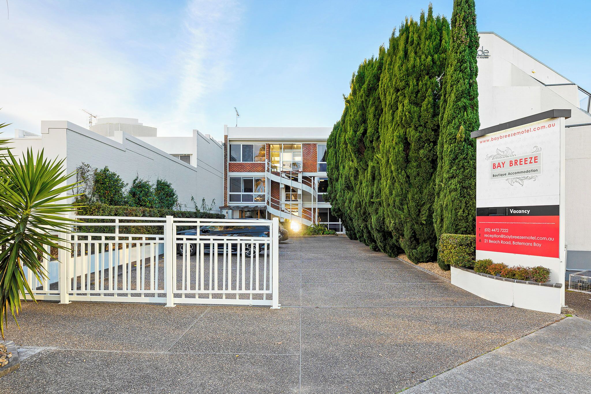 Front of property