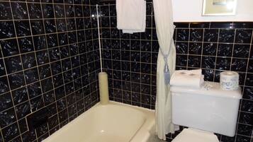 Room, 1 King Bed, Hot Tub, Mountain View (Hardwood Floor) | Bathroom
